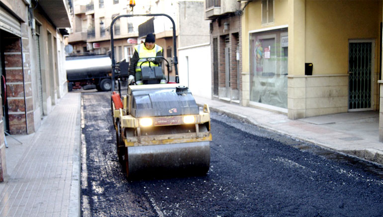 Comienzan las obras de pavimentacin y acondicionamiento en algunas calles del casco urbano que se encuentran ms deterioradas